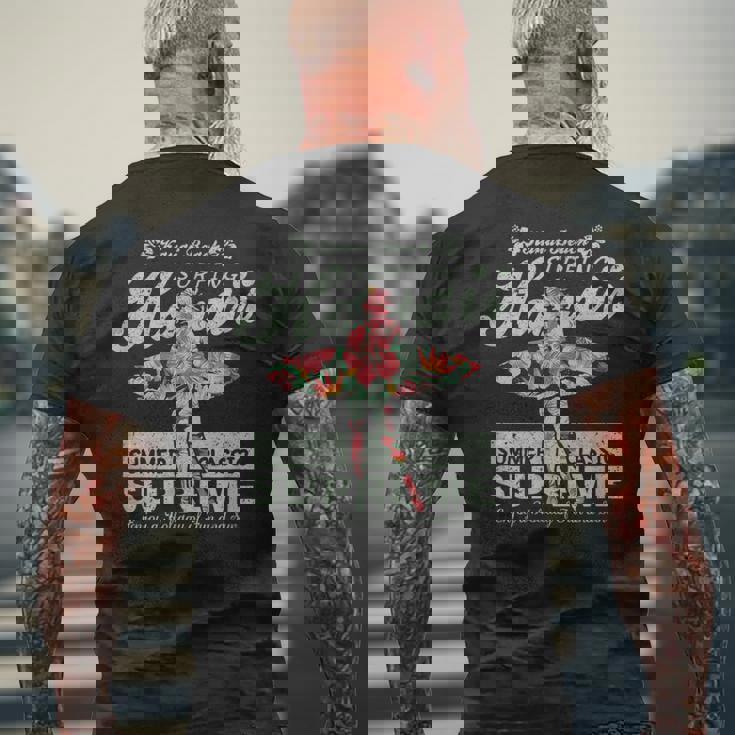 ハワイレトロ シュプリーム カウアイ サーフィン クラシック メンズTシャツ バックプリント 高齢者への贈り物