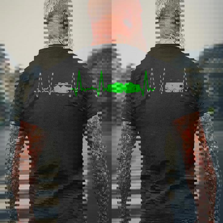 ハートビートボクシング メンズTシャツ バックプリント 高齢者への贈り物