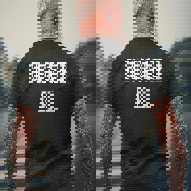 バガー 全て メンズTシャツ バックプリント 高齢者への贈り物