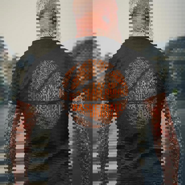 バスケットボール バスケ 面白tシャツ おもしろ 服 メンズ レディース おもしろグッズ バスケ部 メンズTシャツ バックプリント 高齢者への贈り物