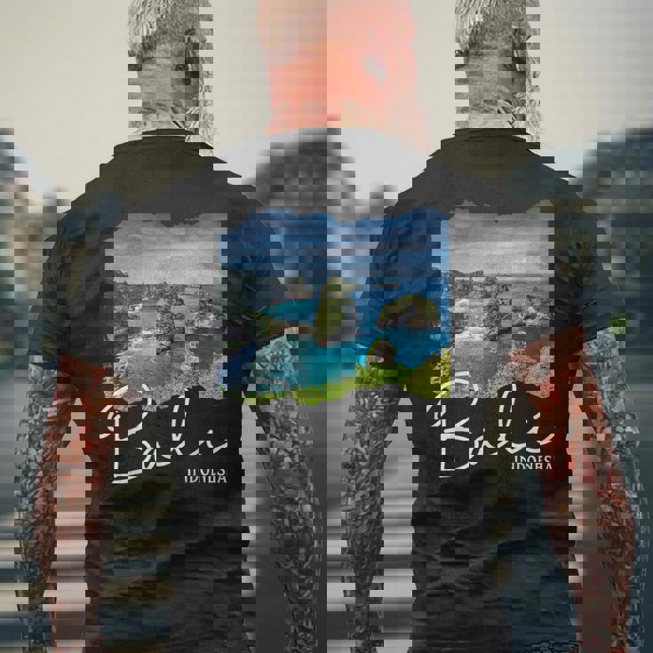 バリお土産 バリ島インドネシアのお土産バリ島 メンズTシャツ バックプリント 高齢者への贈り物