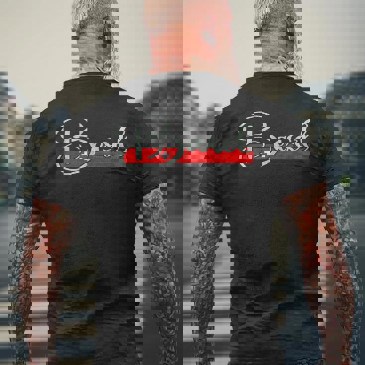 バーゼル・スイス バーゼル・スイス スクリプト スイス メンズTシャツ バックプリント 高齢者への贈り物