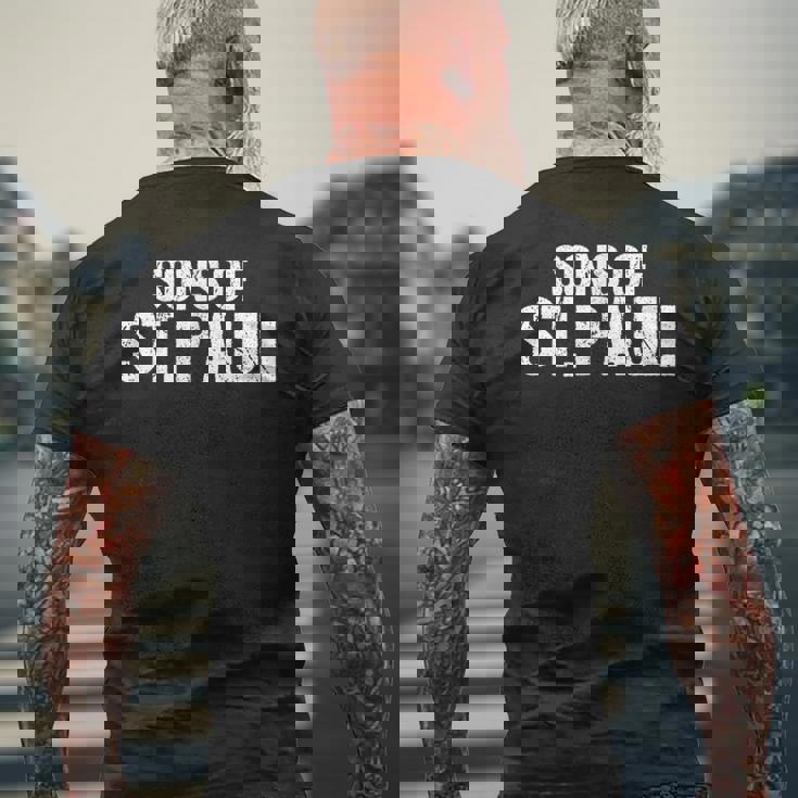 パウリ パウリアン サンパウリの息子 ハンブルク ザンクトパウリ メンズTシャツ バックプリント 高齢者への贈り物