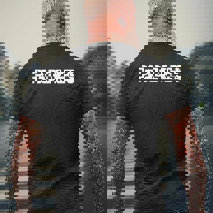 パドレス 長袖tシャツ メンズTシャツ バックプリント 高齢者への贈り物