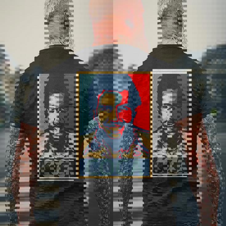 パブロコカ メンズTシャツ バックプリント 高齢者への贈り物