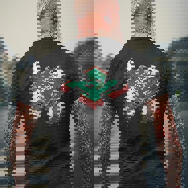 パンダ 麻雀 面白いtシャツ 動物 文字入り メンズ おもしろ 面白い 服 おもしろグッズ ネタ 雀士 メンズTシャツ バックプリント 高齢者への贈り物