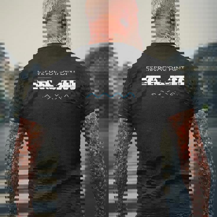 ビッグウェーブ-みんなのdoin Iteadoo メンズTシャツ バックプリント 高齢者への贈り物