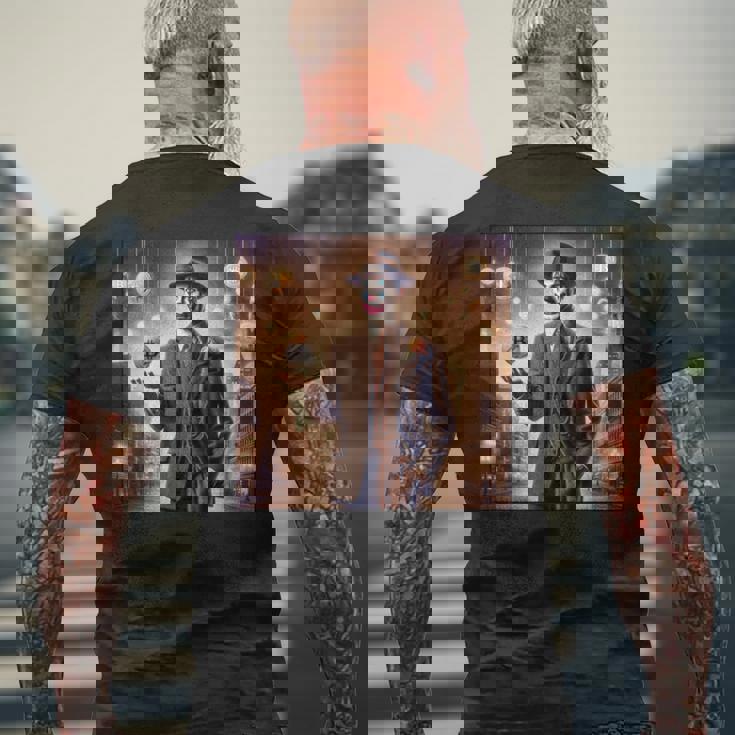 ビットコイン ピエロ ピエロ ミームコイン ミームマトリックス 長袖tシャツ メンズTシャツ バックプリント 高齢者への贈り物