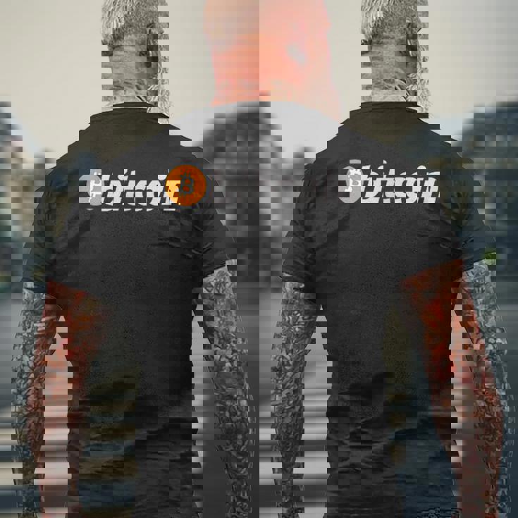 ビットコインtシャツ メンズTシャツ バックプリント 高齢者への贈り物