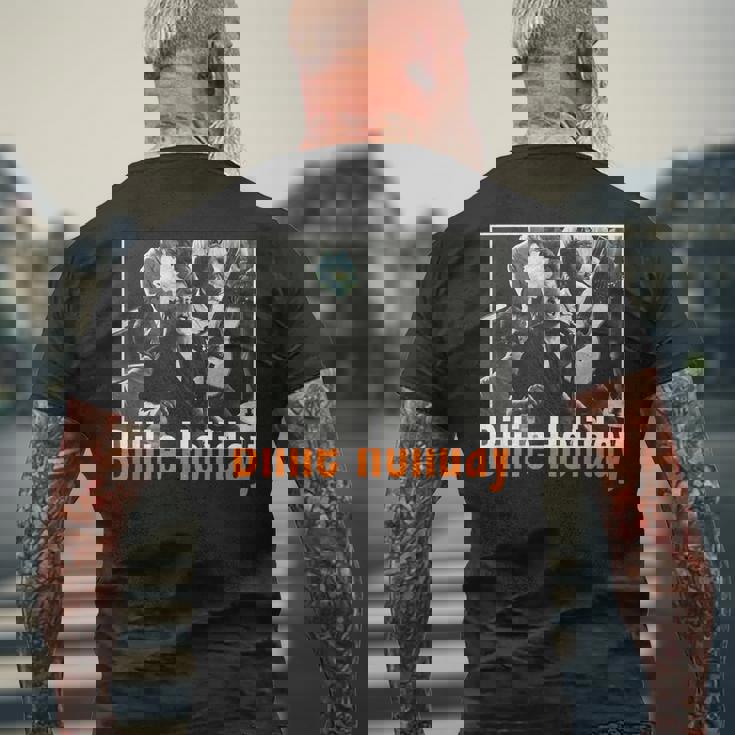 ビリーホリディ_002 メンズTシャツ バックプリント 高齢者への贈り物