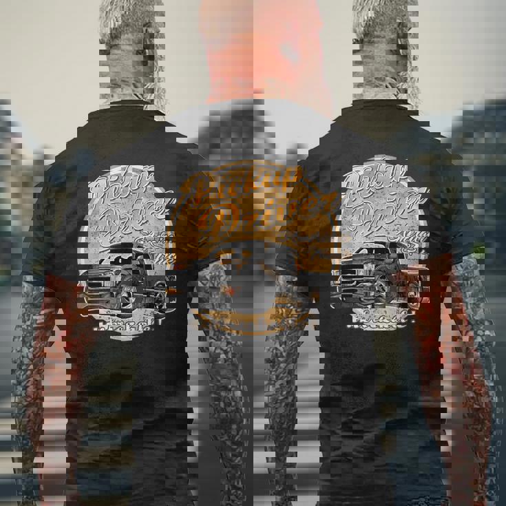 ピックアップ ラスティ メンズTシャツ バックプリント 高齢者への贈り物