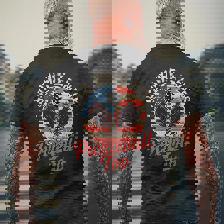 ピックルボール 長袖tシャツ メンズTシャツ バックプリント 高齢者への贈り物