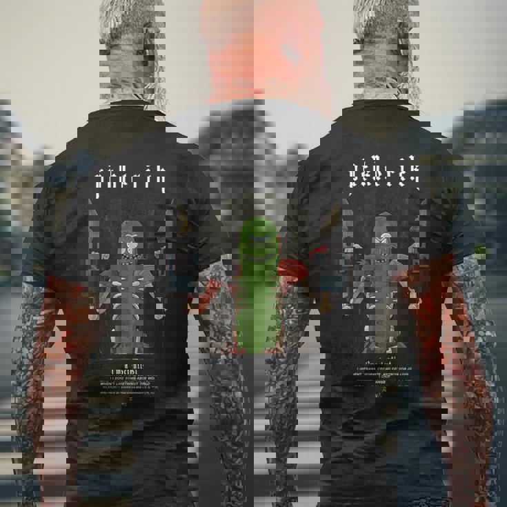 ピックル・リック・アイム・ア・サイエンティストリック・アンド・モーティ・マーチ メンズTシャツ バックプリント 高齢者への贈り物