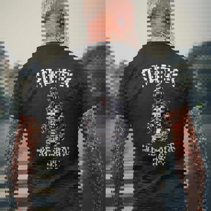 ファイターゴリラ 総合格闘技総合格闘技総合格闘技 メンズTシャツ バックプリント 高齢者への贈り物