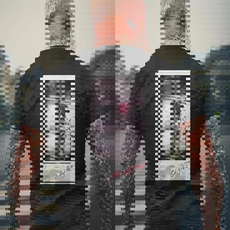 ファインアート05 写真 インスタントカメラ おしゃれ プリント 風景 スナップ 個性的 モノクロ メンズ レディース メンズTシャツ バックプリント 高齢者への贈り物