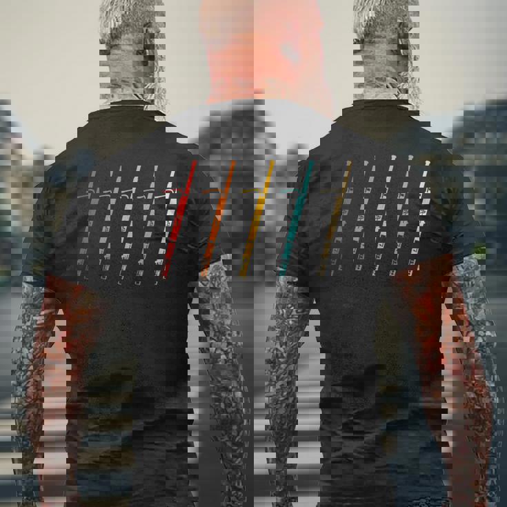 ファゴット レトロ メンズTシャツ バックプリント 高齢者への贈り物