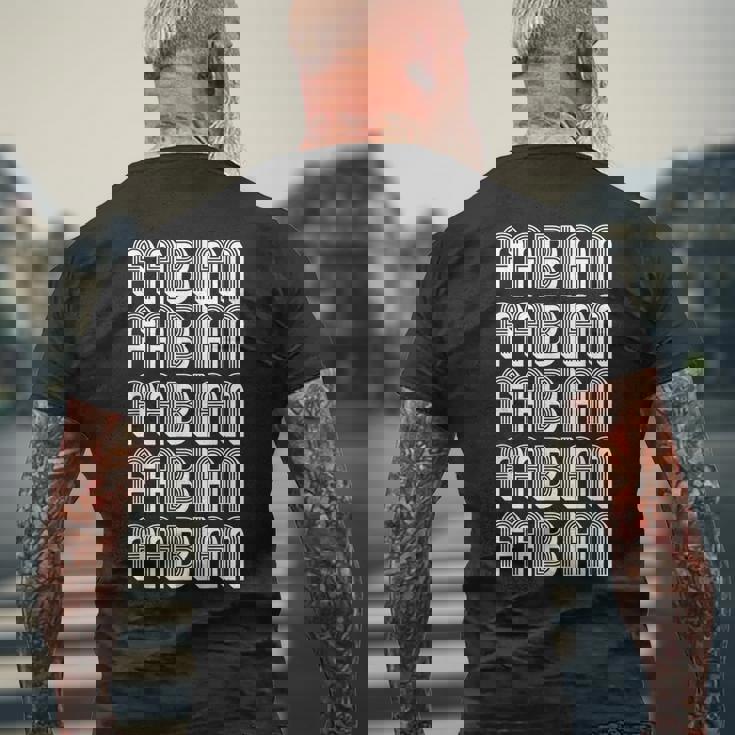 ファビアン メンズTシャツ バックプリント 高齢者への贈り物