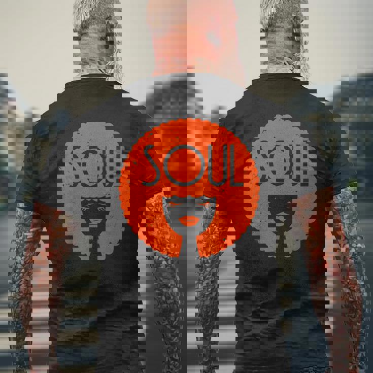 ファンクシャツ 音楽愛好家のためのヴィンテージ70年代コスチューム メンズTシャツ バックプリント 高齢者への贈り物