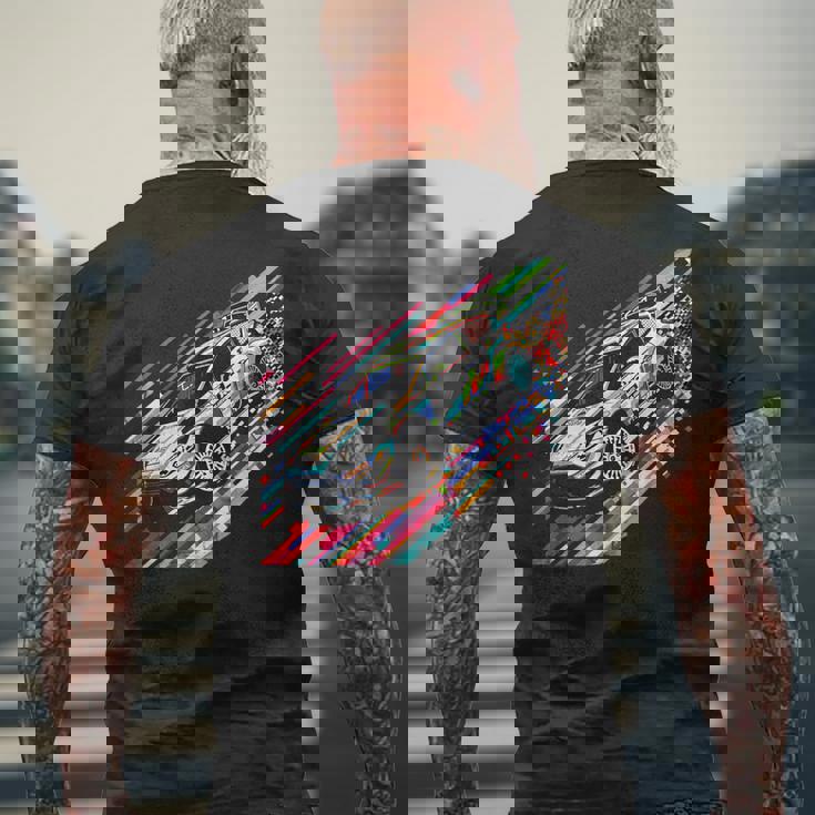 フィエスタラリーカー メンズTシャツ バックプリント 高齢者への贈り物