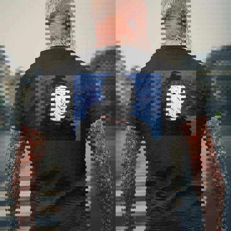 フィールズ・ガイ・ウォジャック・ミーム・ドゥーマー メンズTシャツ バックプリント 高齢者への贈り物