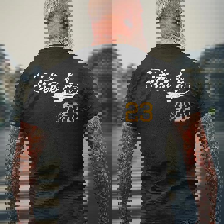 フェルナンド・タティスjrヴィンテージゲームデー メンズTシャツ バックプリント 高齢者への贈り物