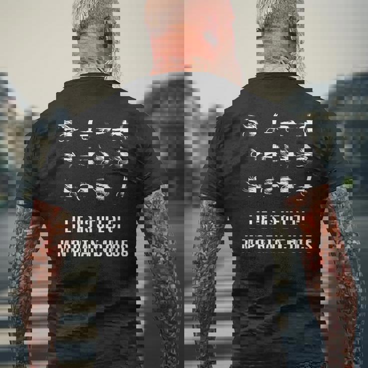 フライフィッシングtシャツ メンズTシャツ バックプリント 高齢者への贈り物