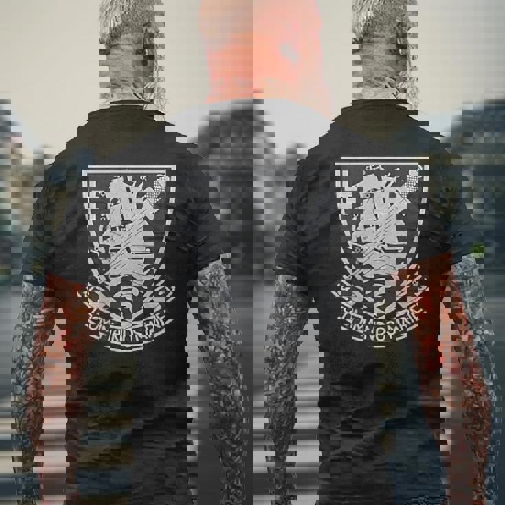 フランス軍特殊部隊テロ対策バックプリント メンズTシャツ バックプリント 高齢者への贈り物