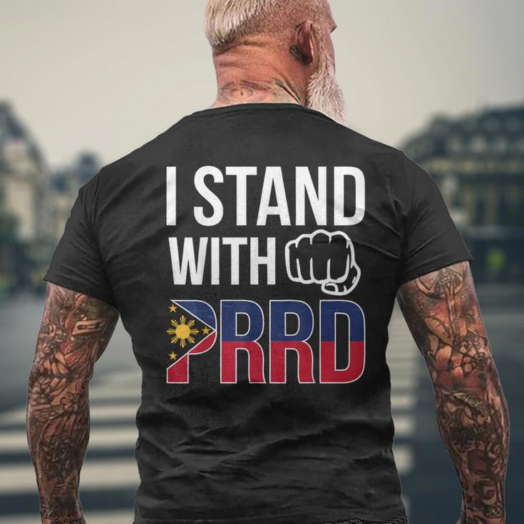 フリードゥテルテ サポーター ロドリゴ・ディゴン・ドゥテルテ大統領 メンズTシャツ バックプリント 高齢者への贈り物