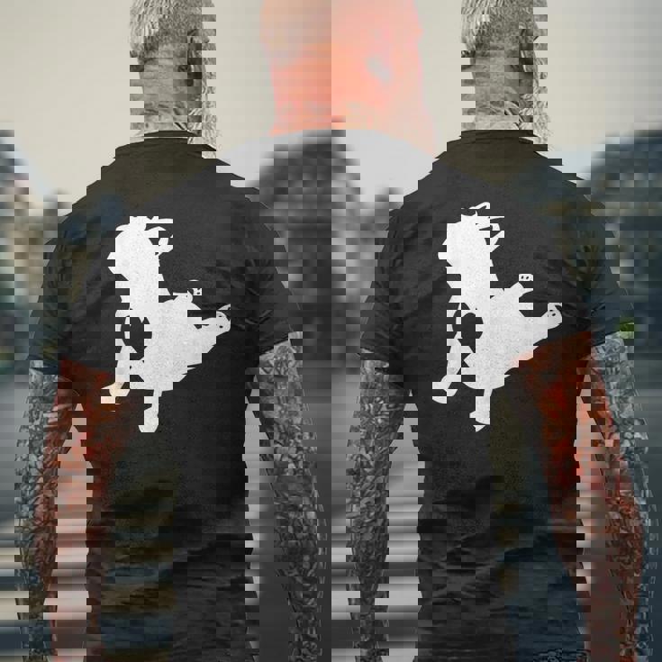 フレンチブルドッグ ヨガポーズシャツ 愛のハートフレンチギフト付き メンズTシャツ バックプリント 高齢者への贈り物