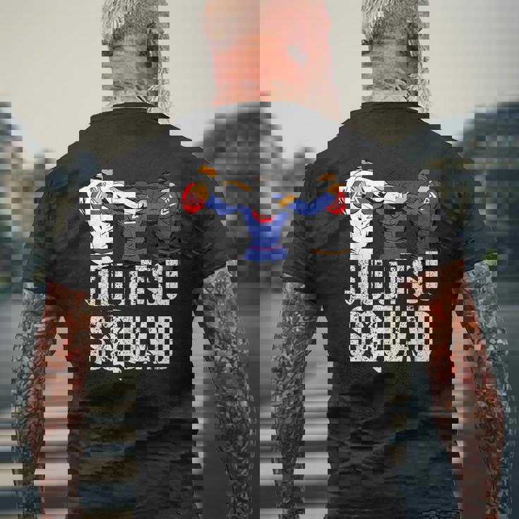 ブラジリアン柔術ケイダー メンズTシャツ バックプリント 高齢者への贈り物