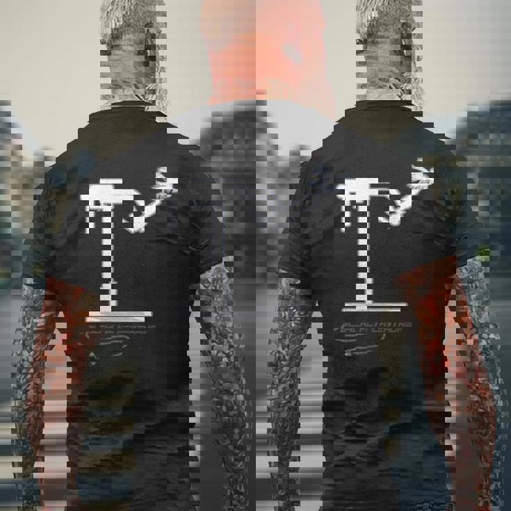 ブラックフライフロントバック コンプトンアウトタ マネーフライタイイングフィッシング メンズTシャツ バックプリント 高齢者への贈り物