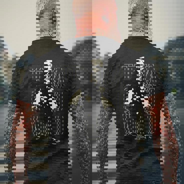 ブラック・ジャック Heroes3ブラック・ジャック Ctezuka Productions メンズTシャツ バックプリント 高齢者への贈り物