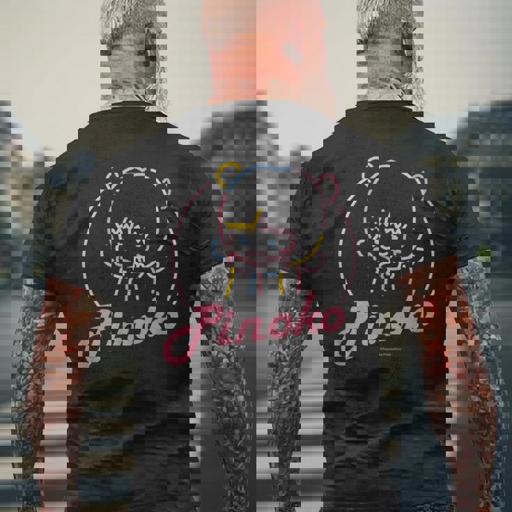 ブラック・ジャック Lineピノコ Ctezuka Productions メンズTシャツ バックプリント 高齢者への贈り物