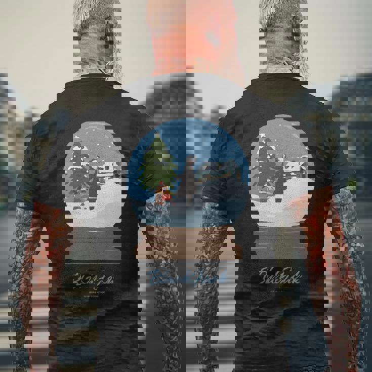 ブラック・ジャック クリスマス スノードームbj&ピノコ Ctezuka Productions 長袖tシャツ メンズTシャツ バックプリント 高齢者への贈り物