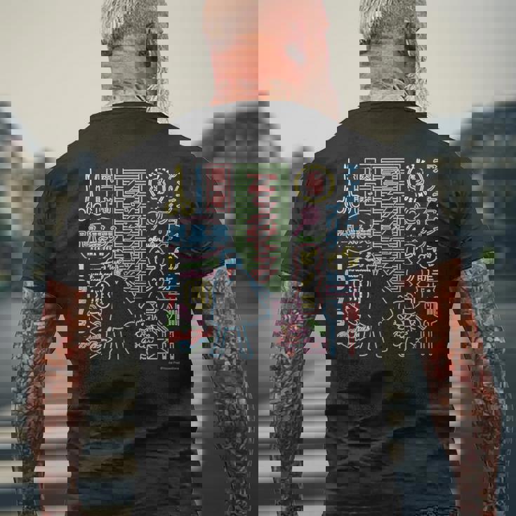 ブラック・ジャック ネオン Ctezuka Productions メンズTシャツ バックプリント 高齢者への贈り物