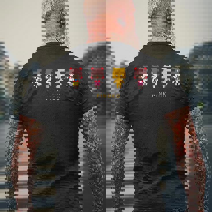 ブラック・ジャック フィギュア風 （ピノコ） Ctezuka Productions メンズTシャツ バックプリント 高齢者への贈り物