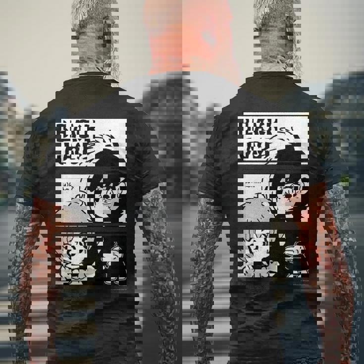 ブラック・ジャック ブラック・ジャック＆ピノコ＆スパイダー Ctezuka Productions メンズTシャツ バックプリント 高齢者への贈り物