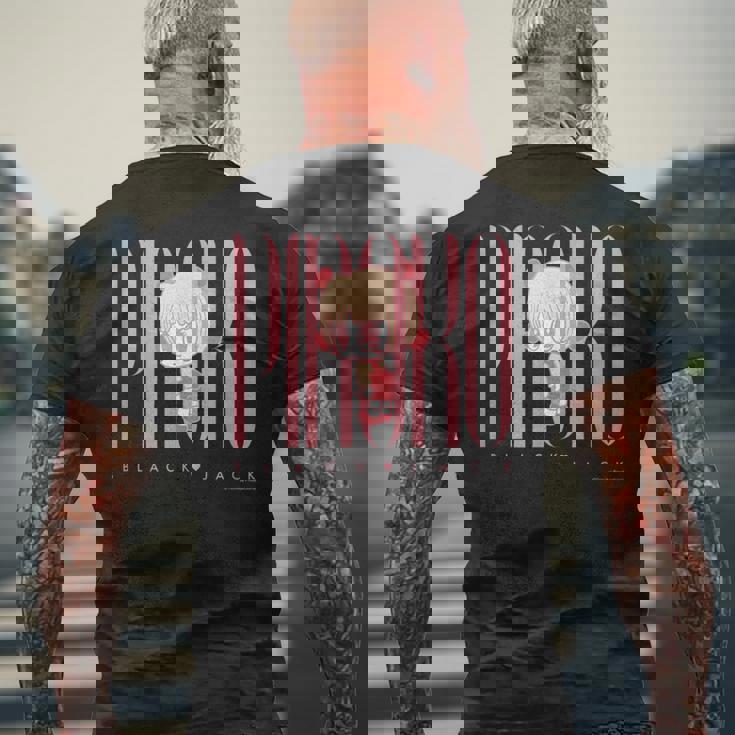 ブラック・ジャック レトロ ピノコ Ctezuka Productions メンズTシャツ バックプリント 高齢者への贈り物