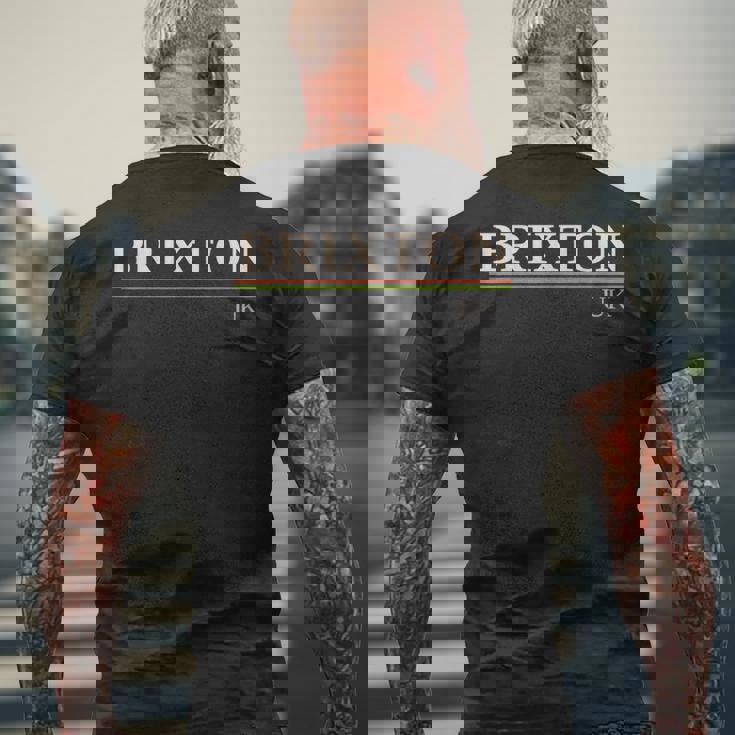 ブリクストン Uk メンズTシャツ バックプリント 高齢者への贈り物