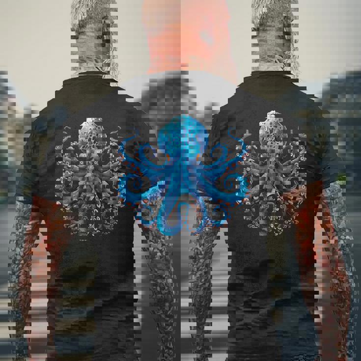 ブルータコ メンズTシャツ バックプリント 高齢者への贈り物