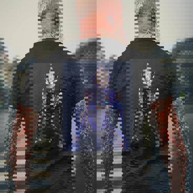 ブロマイドシリーズ ウルトラマンヒカリ メンズTシャツ バックプリント 高齢者への贈り物