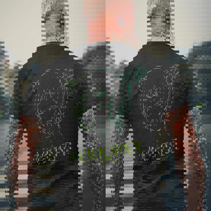 プリティーリズム・レインボーライブ フェイスシリーズ わかな メンズTシャツ バックプリント 高齢者への贈り物