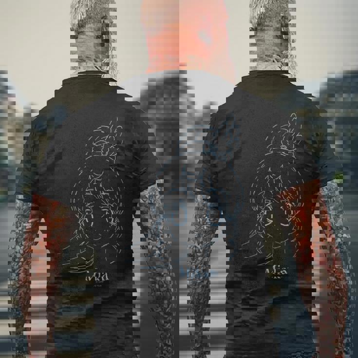 プリパラ フェイスシリーズ みかん メンズTシャツ バックプリント 高齢者への贈り物