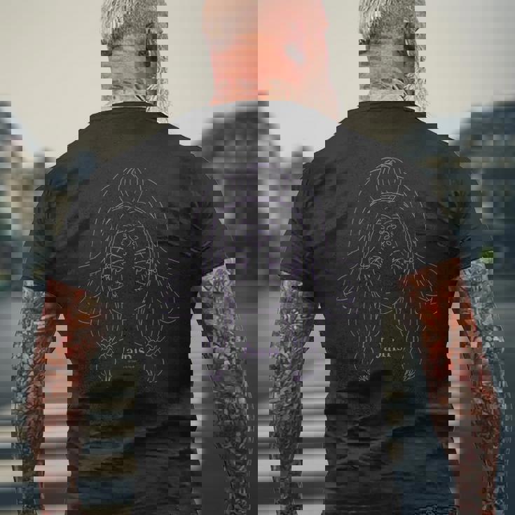 プリパラ フェイスシリーズ ジャニス メンズTシャツ バックプリント 高齢者への贈り物