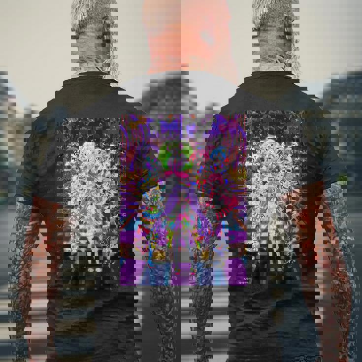 プリパラseason1 デザインd メンズTシャツ バックプリント 高齢者への贈り物