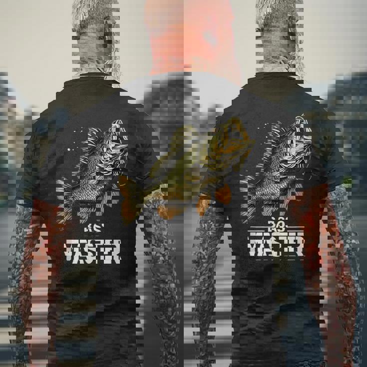 ベイトキャスター フィッシャーマン バスマスター ブラックバス釣り メンズTシャツ バックプリント 高齢者への贈り物