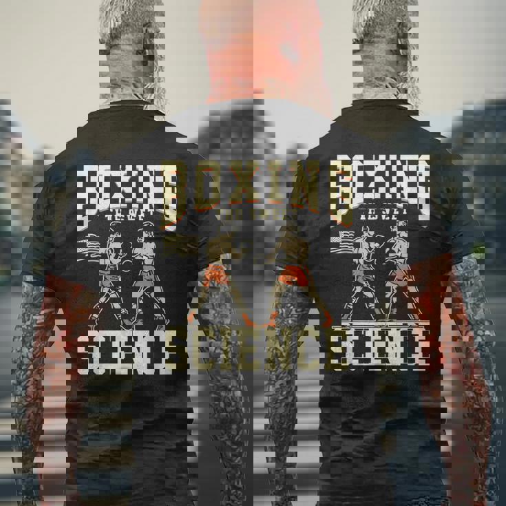 ボクシングtシャツ Theweetcience ボクサーtシャツ メンズTシャツ バックプリント 高齢者への贈り物