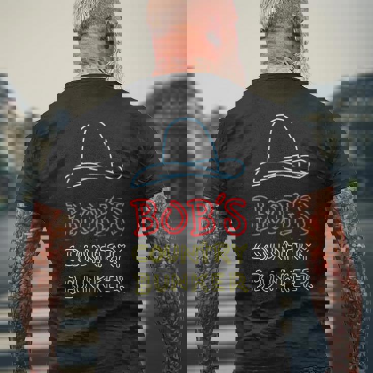 ボブズ・カントリー・バンカー メンズTシャツ バックプリント 高齢者への贈り物