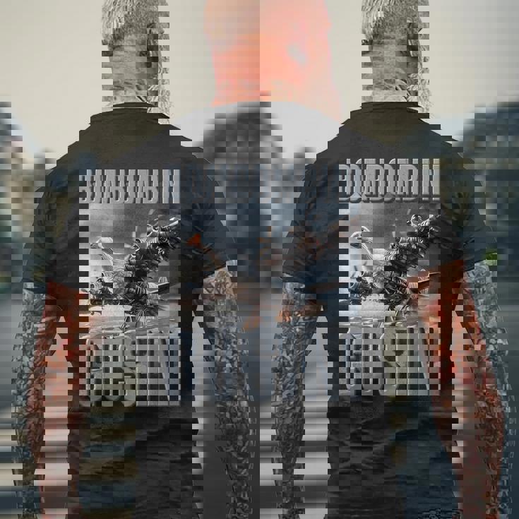 ボンボンビーニ グジーニ Ai生成キャラクター イタリアンブレイン メンズTシャツ バックプリント 高齢者への贈り物