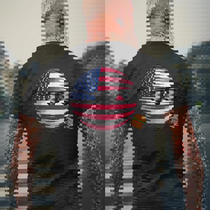 ポーランドボールusa メンズTシャツ バックプリント 高齢者への贈り物